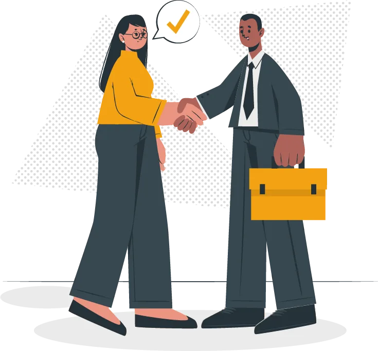 Contract drafting and negotiation illustration