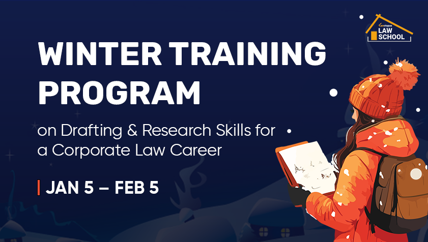 Lawctopus' Winter Training Program on Drafting and Research Skills for a Corporate Law Career: January 5 - February 4, 2025