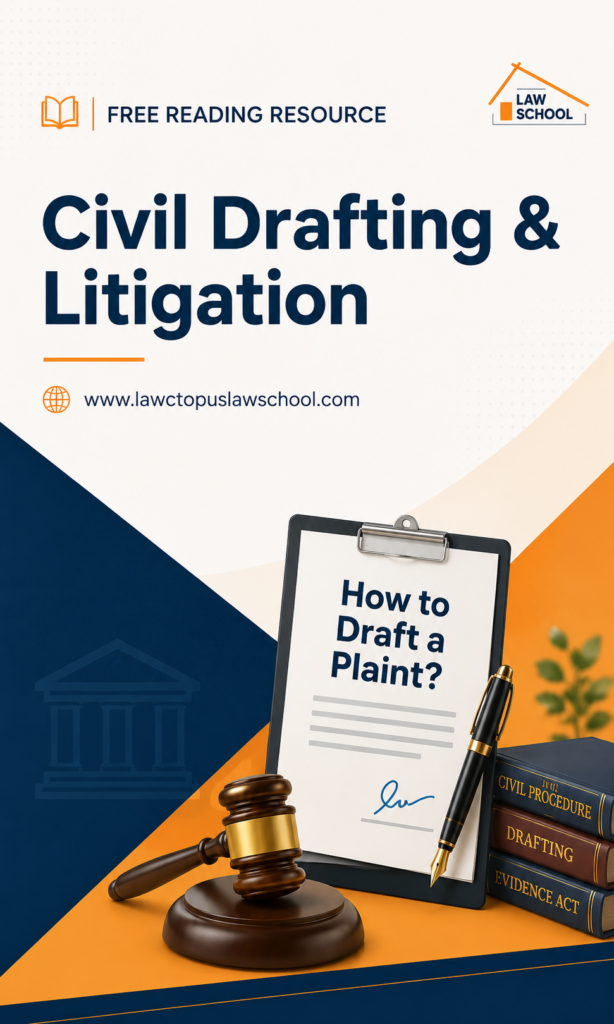 Civil Drafting - How to Draft a Plaint?
